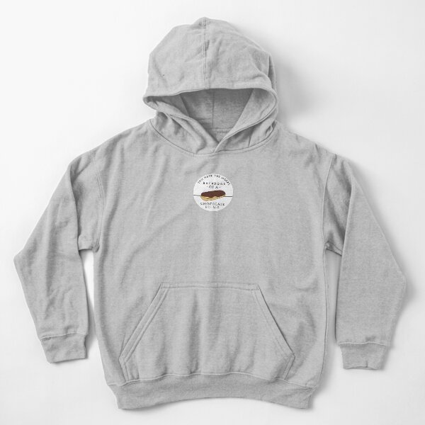 moral backbone of a chocolate eclair Kids Pullover Hoodie