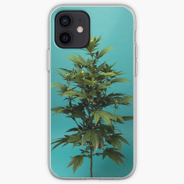 Cannabis Plant Green Marijuana Flower iPhone Soft Case