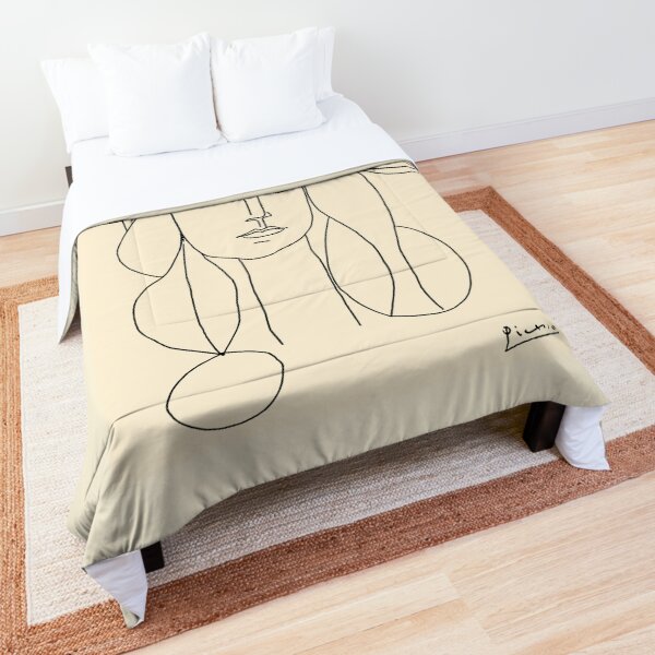 HEAD 1946 : Vintage Abstract Print Comforter