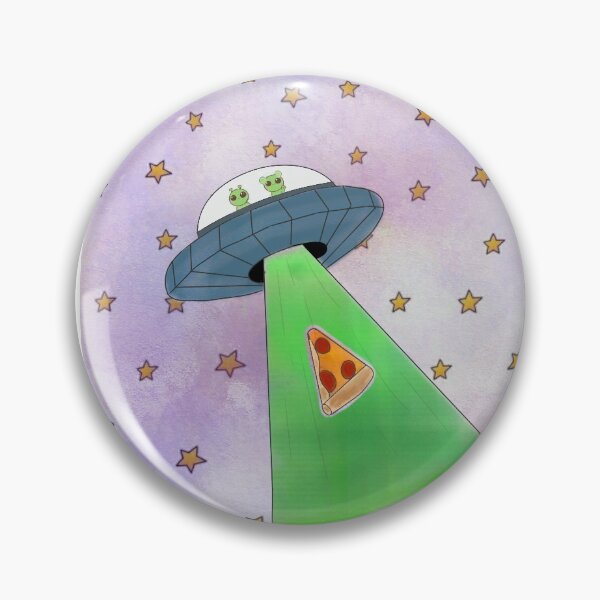Pizza Abduction  Pin