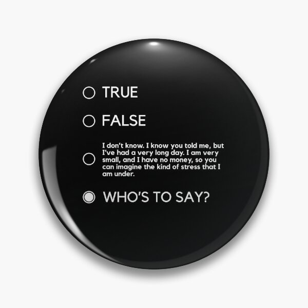 Item preview, Who's To Say John Mulaney designed and sold by usernate.