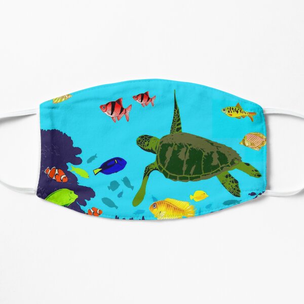 AUSTRALIA : Great Barrier Coral Reef Print Mask