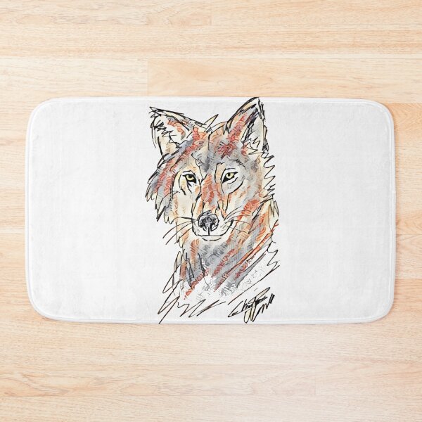 Item preview, Mexican Grey Wolf designed and sold by Manalopangaea.