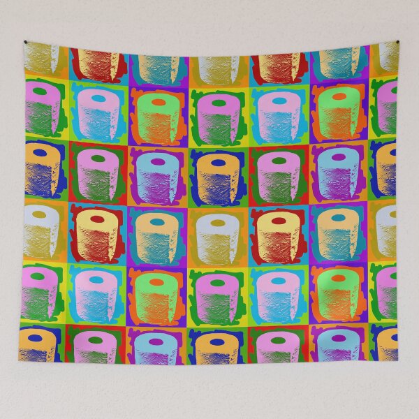 Item preview, Toilet Paper Roll Pop Art Style Quarantined 2020 Funny TP Shortage designed and sold by joannejgg.