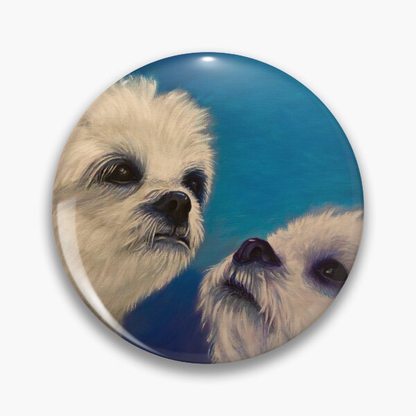 Item preview, Two puppies designed and sold by Zina Stromberg.