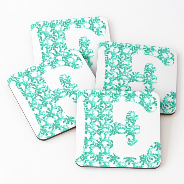 Item preview, Green E Name Letter designed and sold by coletteburd.