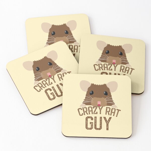 Item preview, Crazy Rat Guy designed and sold by jazzydevil.