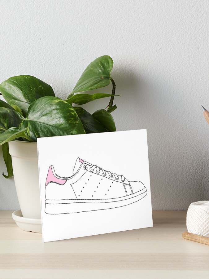 pink stan smith sneakers