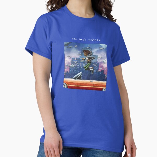 Vista previa del artículo con la obra «La diatriba del sol-Isaiah Rashad», diseñado y vendido por regalthreads.