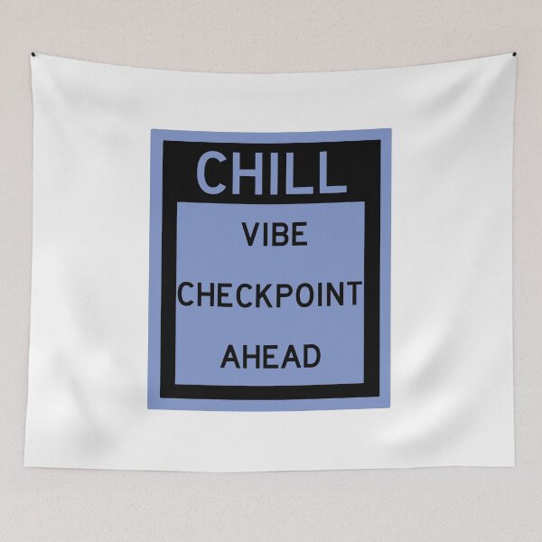 Item preview, Vibe Checkpoint (Blue) designed and sold by Allieonyt.
