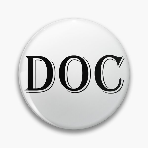 Item preview, "Doc" Doctor Lettering  designed and sold by Dator.