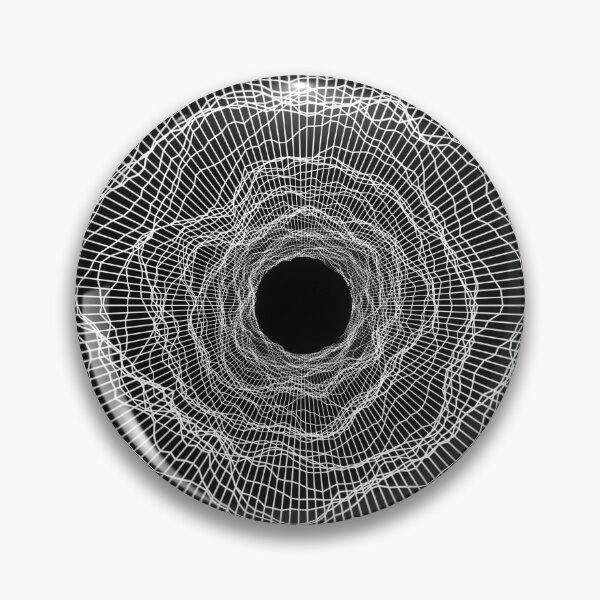 Item preview, Black hole 3 -futuristic space- Black and White designed and sold by lematworks.