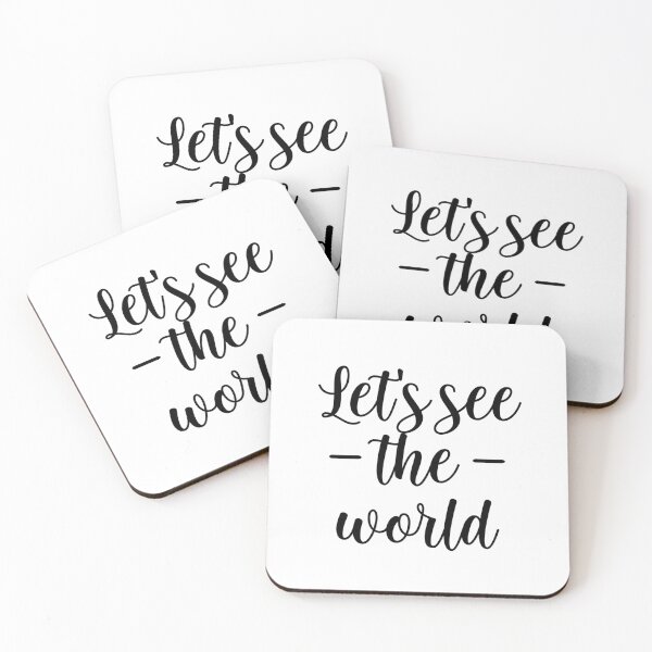 Item preview, LET’S SEE THE WORLD designed and sold by therealistskyee.