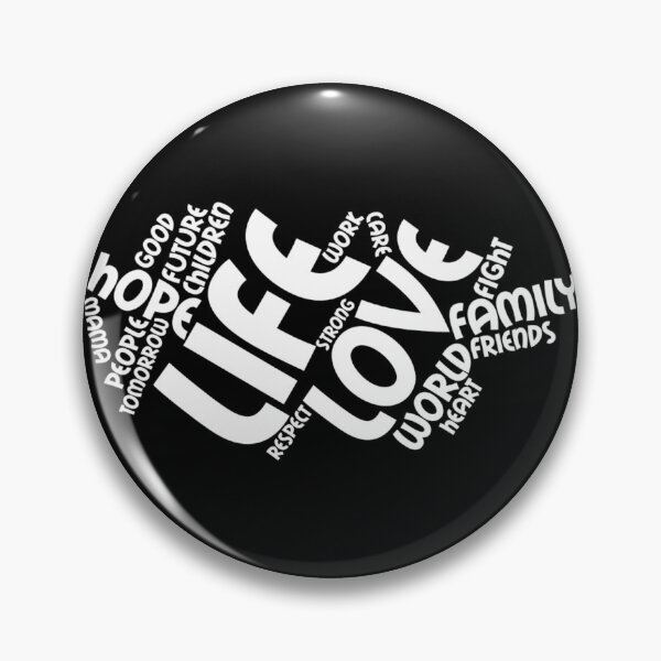 Item preview, Life Hope Love Family Strong Words designed and sold by OldSchoolJoy.