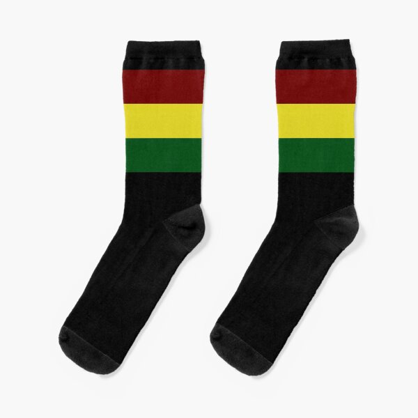 Rasta Flag / Rasta Stripe Socks