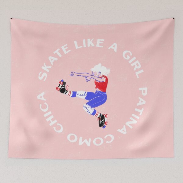 Item preview, SKATE LIKE A GIRL designed and sold by brimaldo.