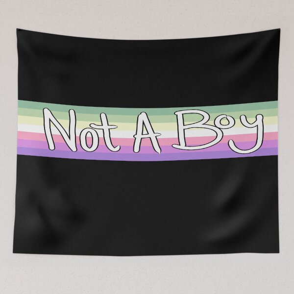 Item preview, Genderfae - Not a Boy designed and sold by daxolotl.