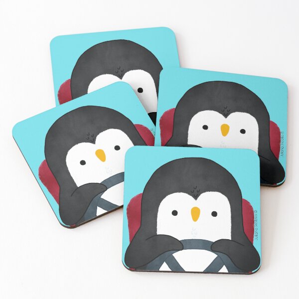 Item preview, Penguin Driving designed and sold by thepenguinsfamily.
