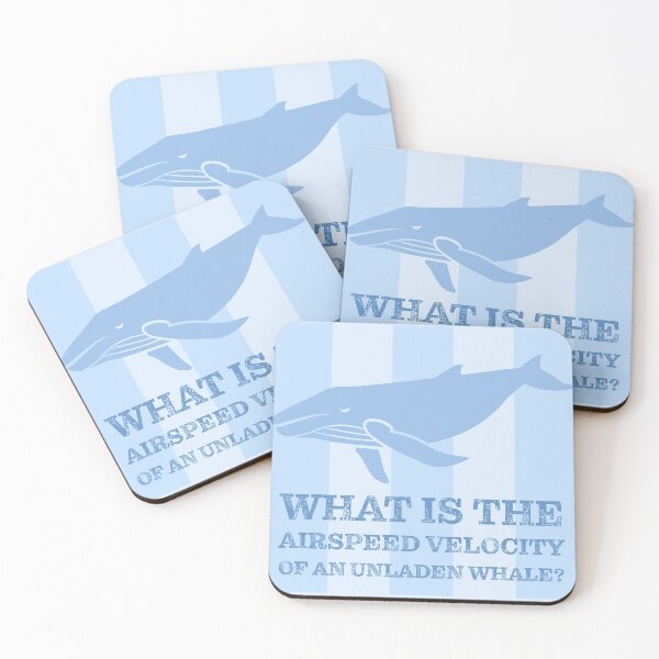 Item preview, What is the airspeed velocity is of an unladen Whale?  designed and sold by Designwebjae.