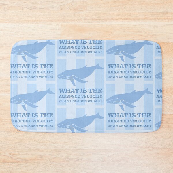 Item preview, What is the airspeed velocity is of an unladen Whale?  designed and sold by Designwebjae.