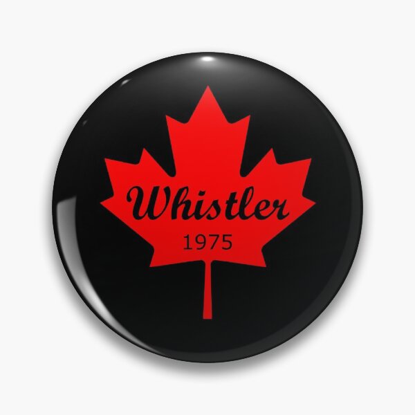 Aperçu de l'œuvre Feuille d'érable rouge de Whistler Canada 1975 créée et vendue par TinyStarCanada.