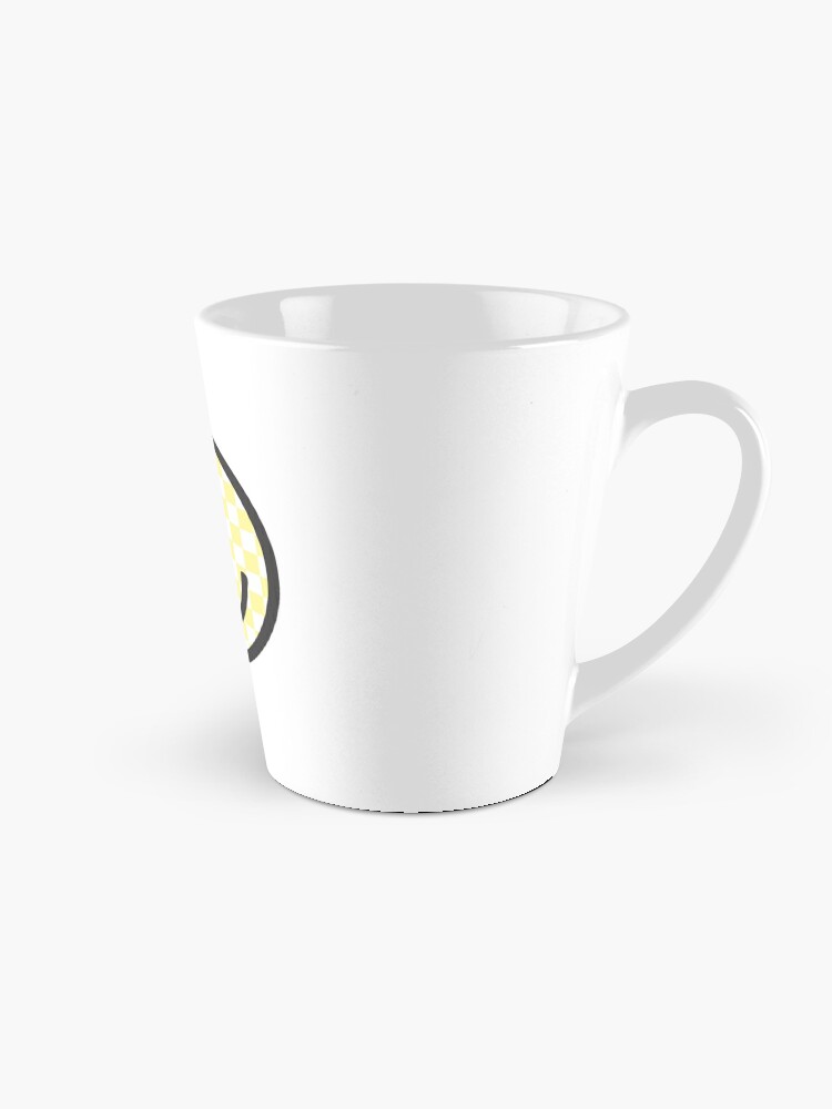 Smiley Face Checkered Coffee Mug