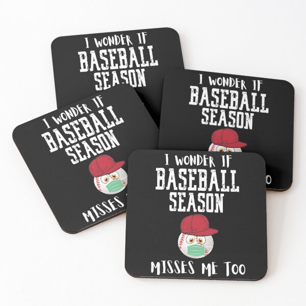 Item preview, I Wonder if Baseball Season Misses Me Too designed and sold by Merch By ika.
