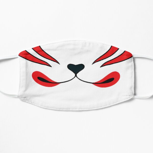Kitsune Face Masks Redbubble - roblox kitsune mask
