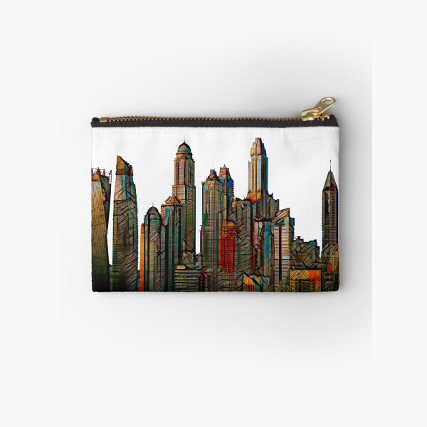 Item preview, Dubai Skyline - Burn't Edge designed and sold by Marlene Watson-Hall.