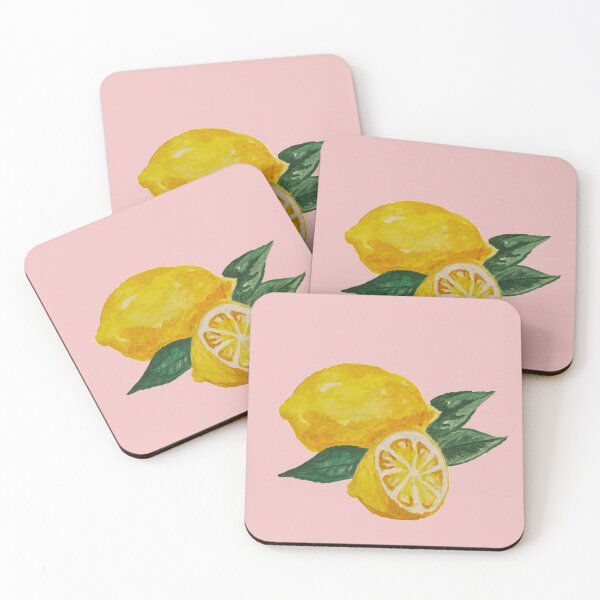 Item preview, Baby Pink Lemon Watercolor designed and sold by LilPharma.