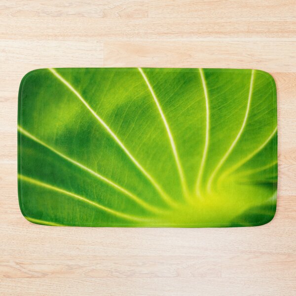 Item preview, Vivid Green Tropical Leaf designed and sold by FOLK ART FUSION by heidiannemorris.