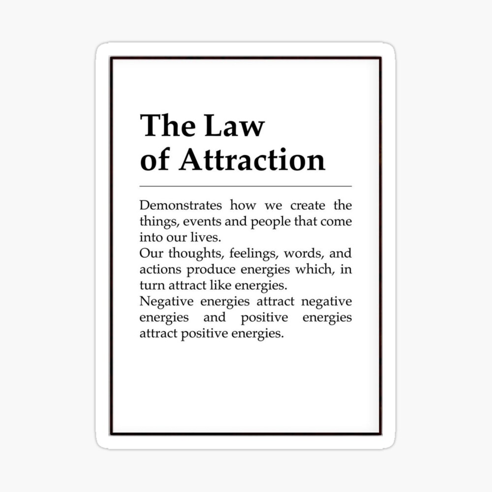 the law of attraction definition