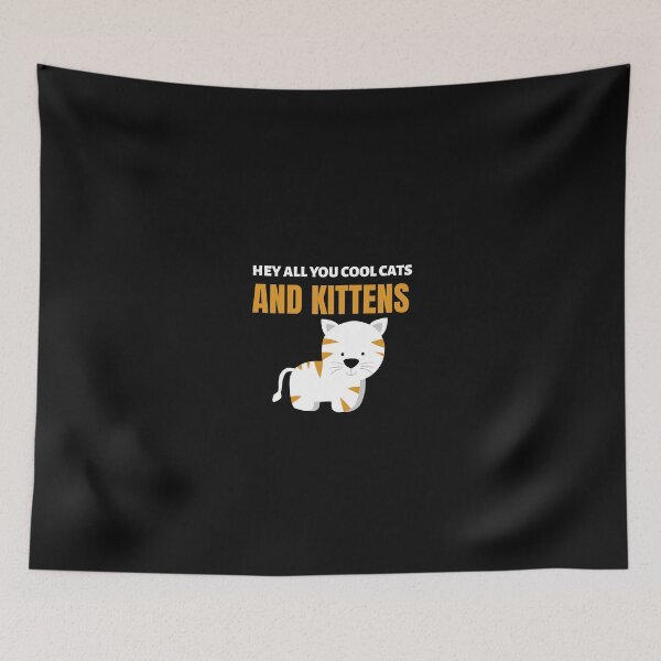 Item preview, Hey All You Cool Cats and Kittens  designed and sold by Laurelbdesigns.