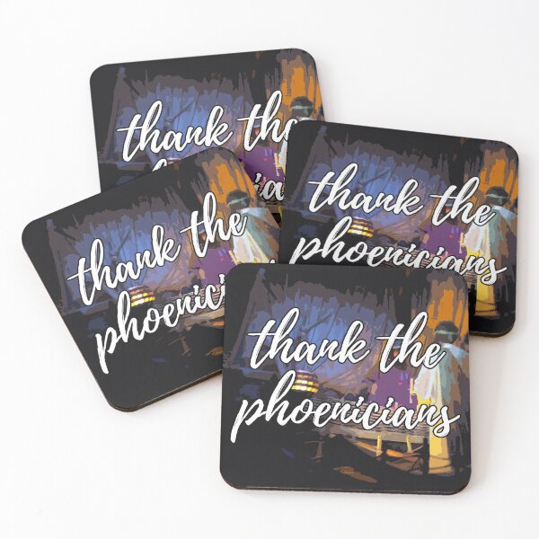 Item preview, Thank the Phoenicians designed and sold by FandomTrading.