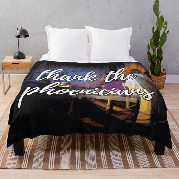 Item preview, Thank the Phoenicians designed and sold by FandomTrading.