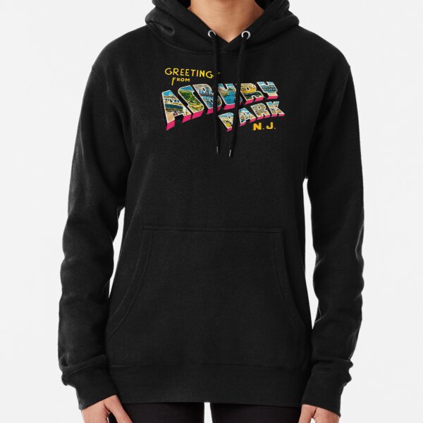 Greetings from Asbury Park, New Jersey 0a Pullover Hoodie