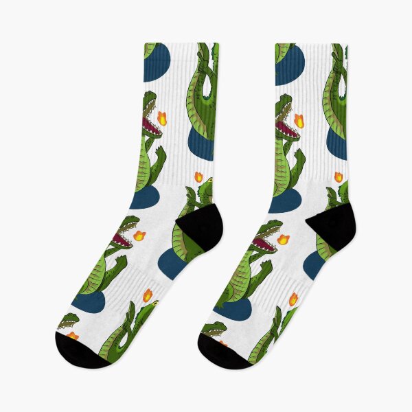 Item preview, Crocodile Dancing in Fire designed and sold by ferriliu.