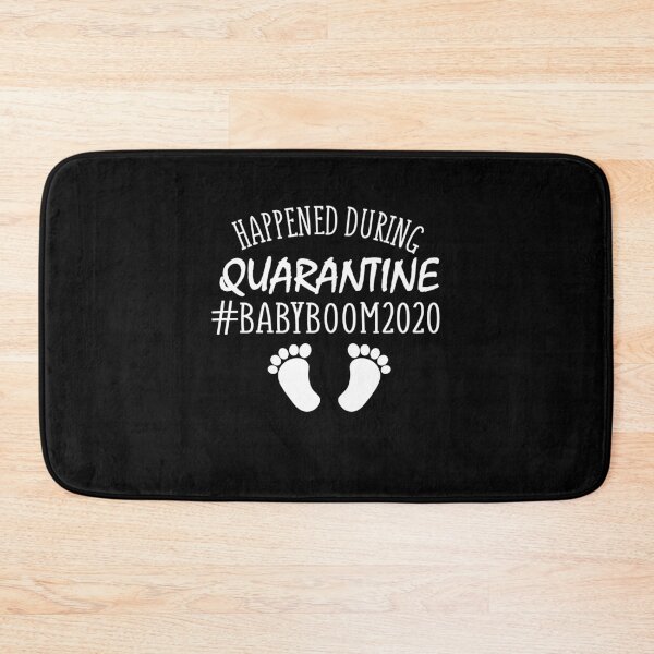 Aperçu de l'œuvre Arrivé pendant la quarantaine créée et vendue par Merch By ika.