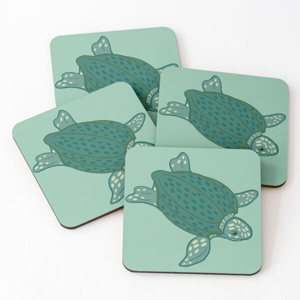 Item preview, Leatherback Sea Turtle - Cartooon designed and sold by bellamousse design co.