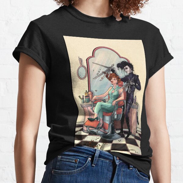 Scissorhands Hair Cut Classic T-Shirt