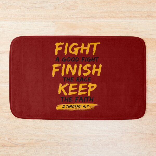 Item preview, Bible Verse Fight a Good Fight 2 Timothy 4:7 designed and sold by KA DESIGNS.