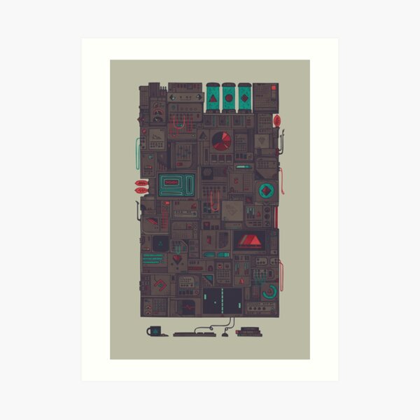 AFK Art Print
