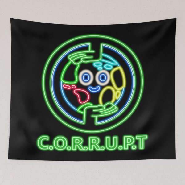 Item preview, CORRUPT Logo Neon Sign from The Amazing World of Gumball designed and sold by gkillerb.