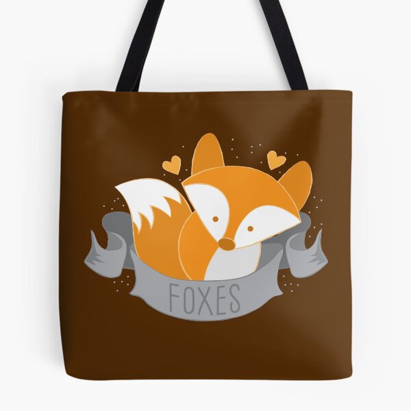 Item preview, Foxes (LOVE BANNER) designed and sold by jazzydevil.