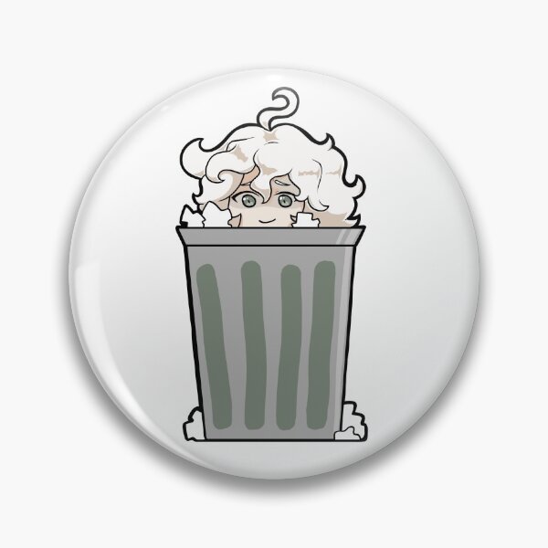 Item preview, Trash Nagito Sticker designed and sold by annikahannukkah.