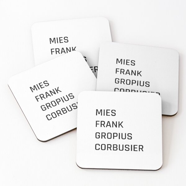 Item preview, Modern Architects (White) designed and sold by murakamisstudio.
