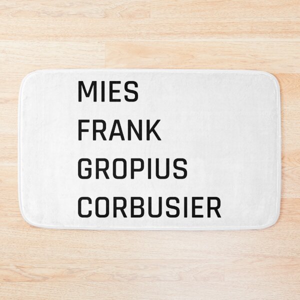 Item preview, Modern Architects (White) designed and sold by murakamisstudio.