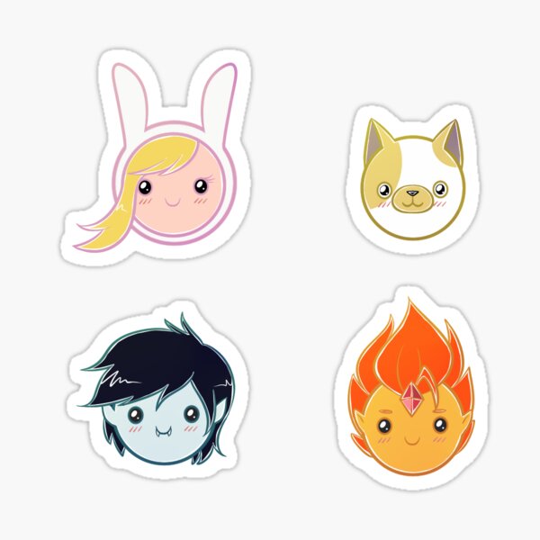 AT - Chibi Characters - Set 4 Sticker