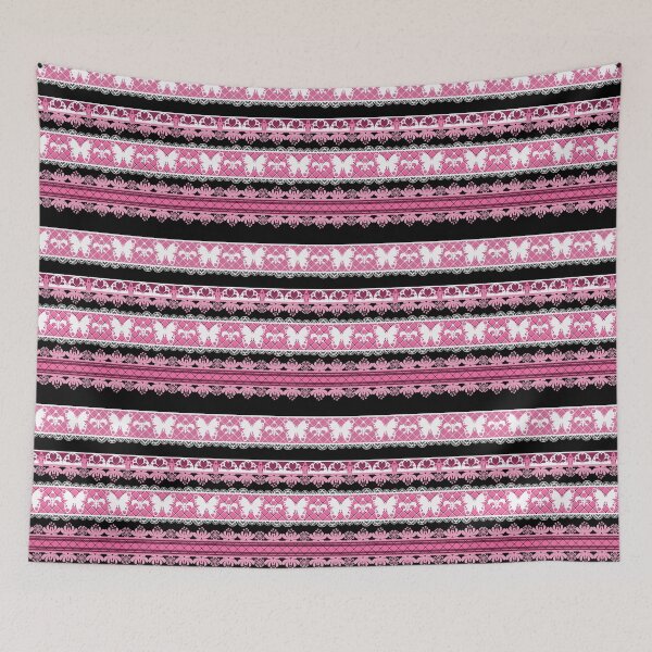 Item preview, Seamless lace lacy ribbon washi tapes pattern on white background texture designed and sold by fuzzyfox.