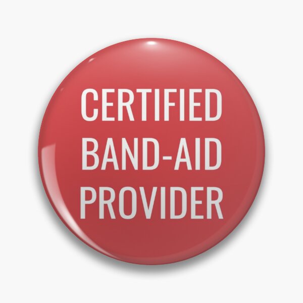 Certified Bandaid Provider Pin